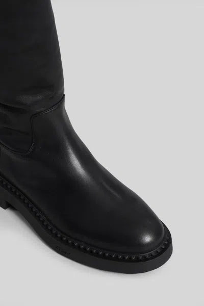 Ash Maxim High Heels Boots In Black