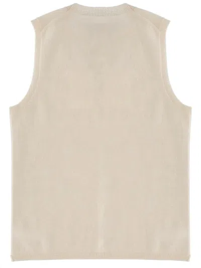 Theory Cashmere Top In Neutral