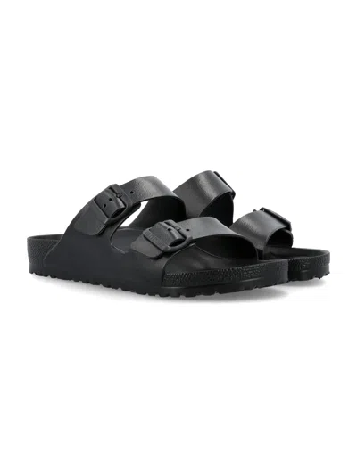 Birkenstock Arizona Big Buckle Eva Black Sandal In Multi
