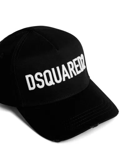 Dsquared2 Contemporary Black And White Baseball Cap