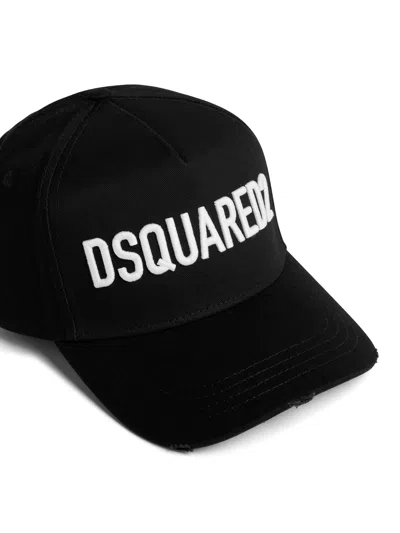 Dsquared2 Contemporary Black And White Baseball Cap