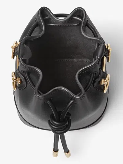 Fendi Minibag Mon Tresor In Leather In Black