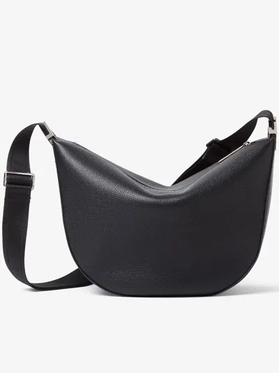 Fendi Black Leather Satchel In Black