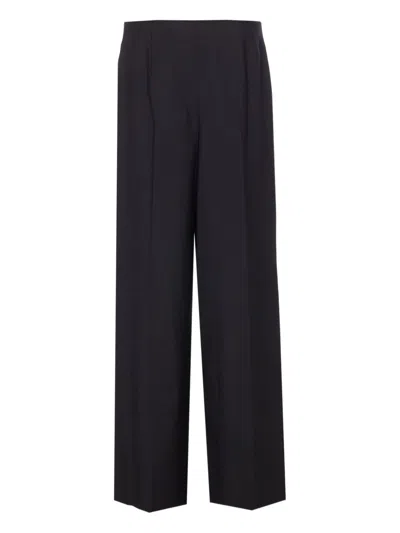 Fendi Women Wool Wide-leg Trousers