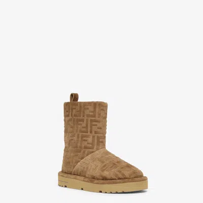 Fendi Ski Boot In Brown