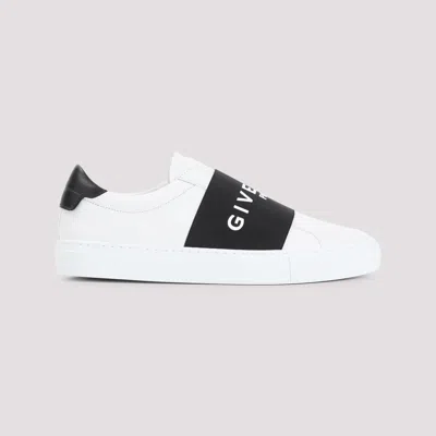 Givenchy Sneaker Urban Street In Pelle Con Fascia Elasticizzata In White