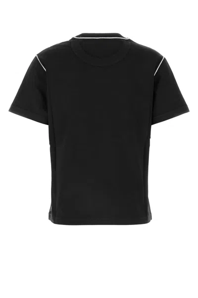 Gucci Black Cotton T-shirt In Black