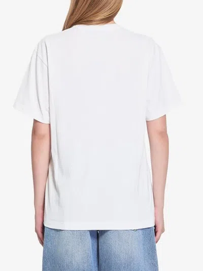 Gucci Cotton Tshirt With Print In White