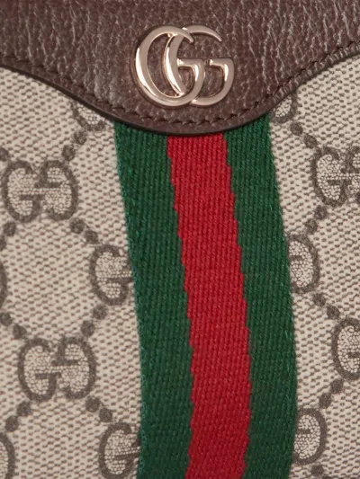 Gucci Nude Leather Mini Wallet In Neutral
