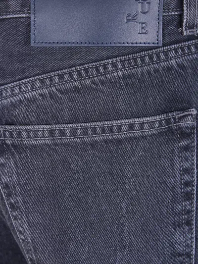 Haikure Betty Straight Leg Denim Trousers Five Pocket In Animal Print