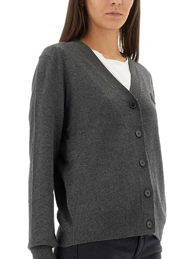 Isabel Marant Étoile Isabel Marant Etoile Karina Cotton Blend Cardigan In Gray