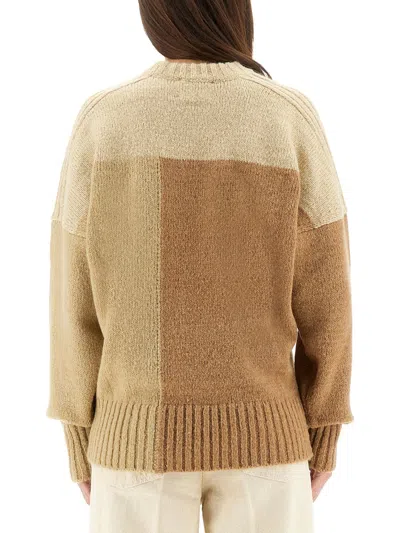 Isabel Marant Étoile Isabel Marant Etoile Multicolor Acrylic Blend Davy Sweater In Green