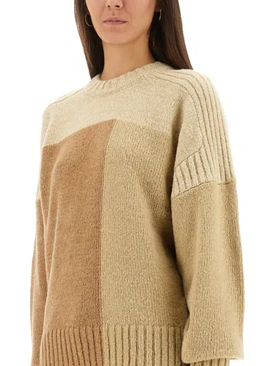 Isabel Marant Étoile Isabel Marant Etoile Multicolor Acrylic Blend Davy Sweater In Green
