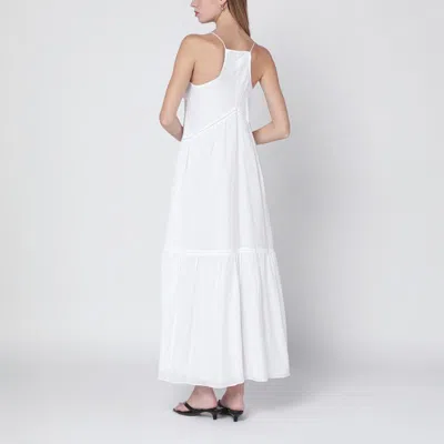 Isabel Marant Étoile Isabel Marant Etoile White Vasma Cottonvoile Dress In White