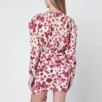 Isabel Marant Top With Multicolour Print In Pink