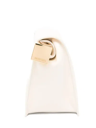 Jacquemus La Pochette Rond Carre In White