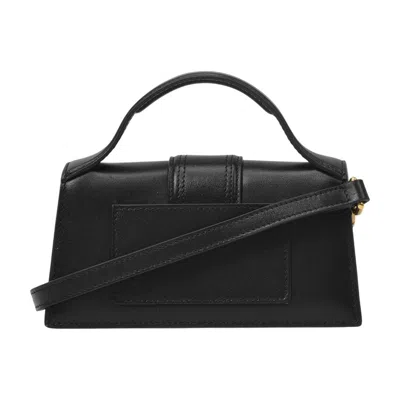 Jacquemus Le Bambino Leather Handbag In Black