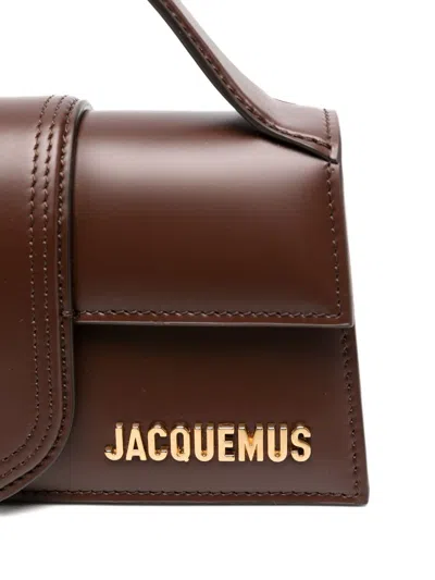 Jacquemus Le Bambino Leather Handbag In Metallic