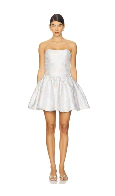 Elliatt Fiorella Mini Dress In Blue