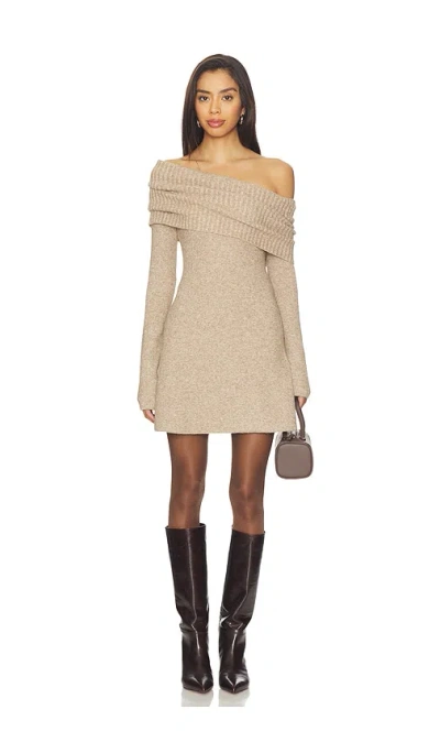 Lovers & Friends Milana Mini Dress In Brown