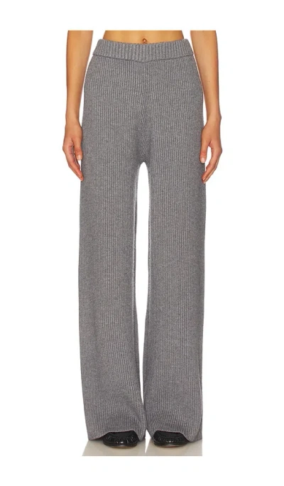 4th & Reckless Betha Nie Knit Trousers In Gray