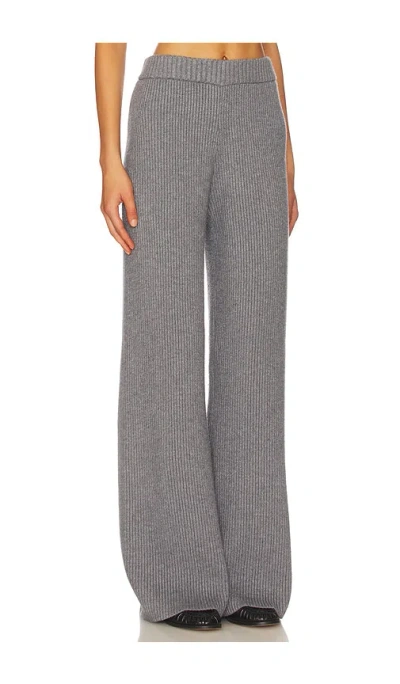 4th & Reckless Betha Nie Knit Trousers In Gray