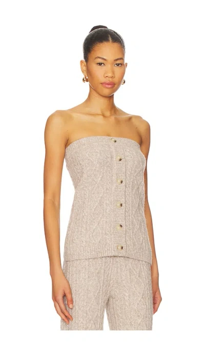 4th & Reckless Cara Top In Brown