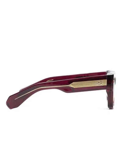 Jacques Marie Mage "enzo" Sunglasses In Brown