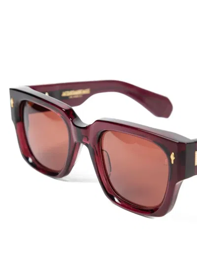 Jacques Marie Mage "enzo" Sunglasses In Brown