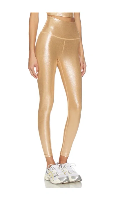 Beyond Yoga High Waisted Midi Legging In Brown