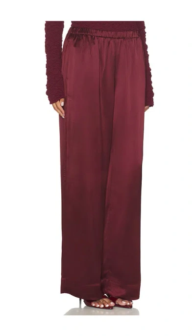 By Malene Birger Cabello Pant In Red