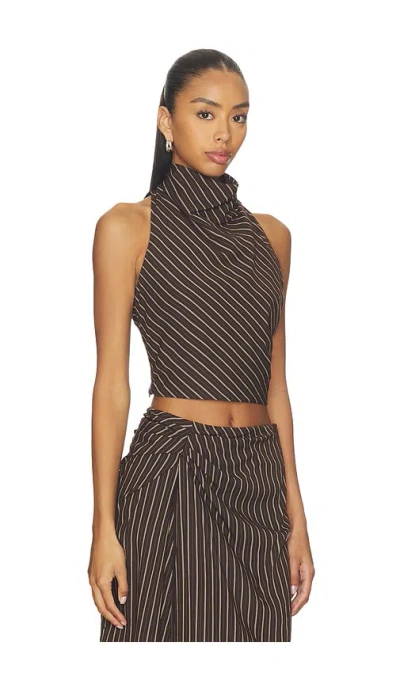 A.l.c Lillian Top In Brown
