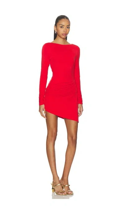 Madison The Label Paris Mini Dress In Red