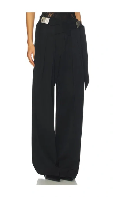 Attico Wide Leg Pant In Multi