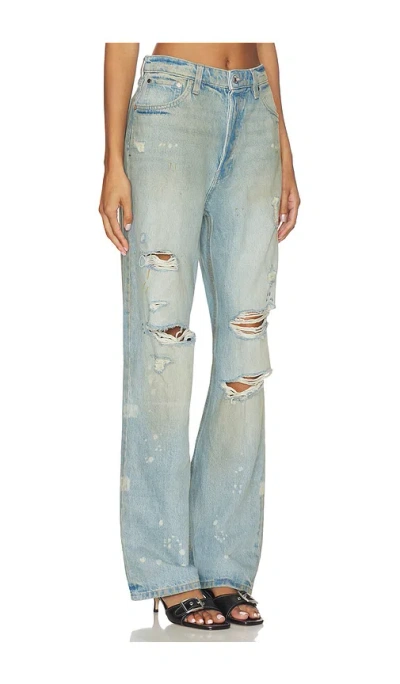 Eb Denim Sofia High Rise Relaxed In Blue