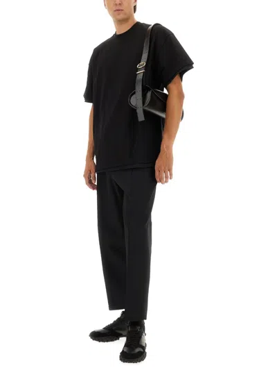 Jil Sander Tapered Pants In Black