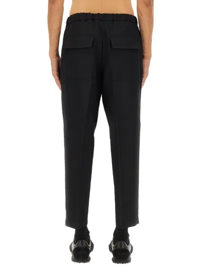 Jil Sander Tapered Pants In Black