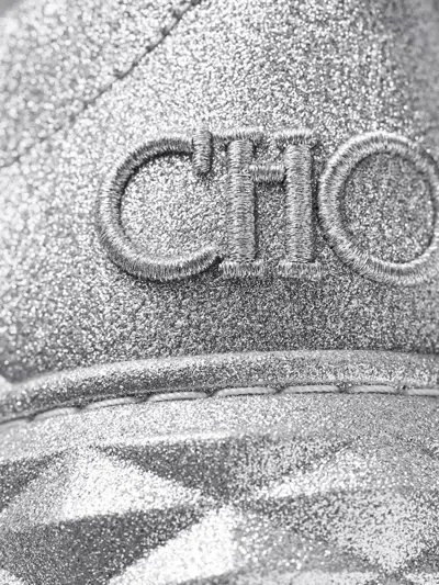 Jimmy Choo White Nappa Leather Sneaker In White