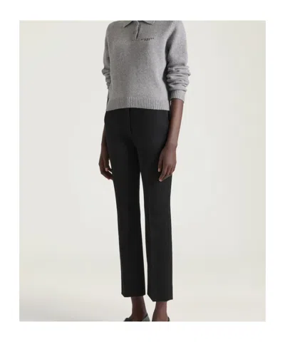 Givenchy Slim Fit Tailored Pants In Crepe Cady In Multi