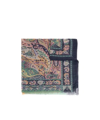 Etro Paisley Patterned Scarf In Multi