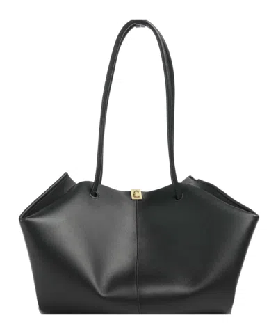 Coccinelle Kamy Logo Tote Bag In Black