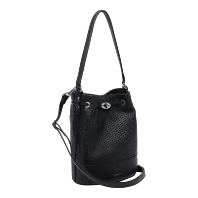 Zanellato Logo Shoulder Bag In Black