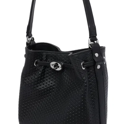 Zanellato Logo Shoulder Bag In Black