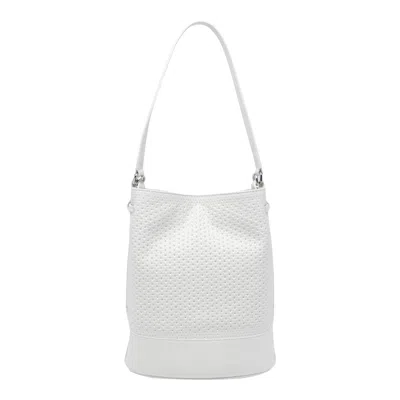 Zanellato Logo Shoulder Bag In White