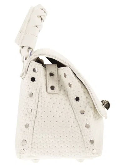 Zanellato Woven Handbag In White