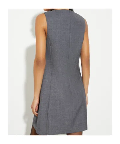 Maxco. Sleeveless Dress In Gray