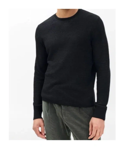 Rag & Bone Gregory Crewneck Sweater In Black