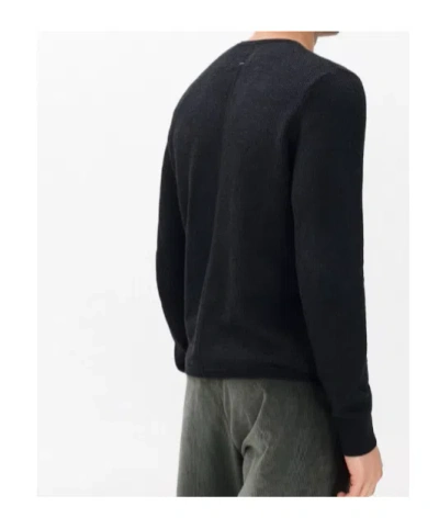 Rag & Bone Gregory Crewneck Sweater In Black