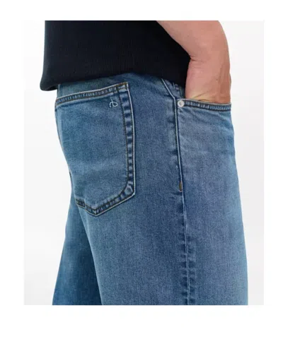 Rag & Bone Fit 4 Straight Jeans In Blue
