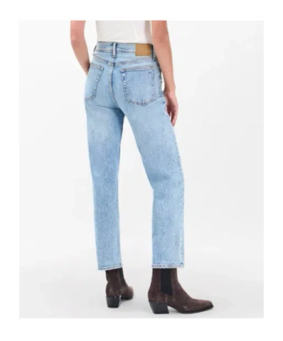 Rag & Bone Harlow Ankle Straight Jean In Blue